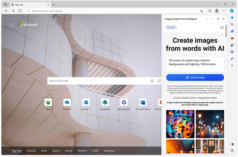 Image Creator from Designer