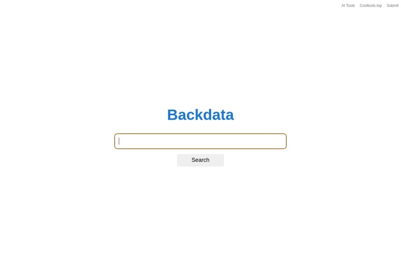 Backdata